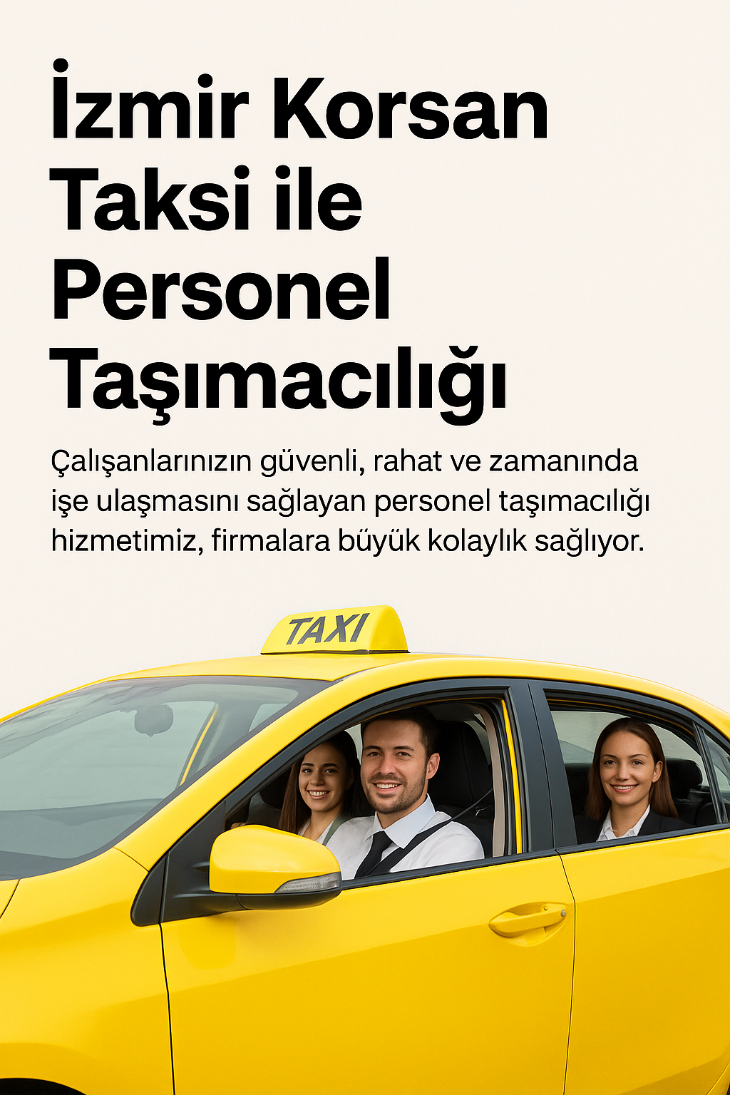 Personel Taşımacılığı (İzmir Korsan Taksi)